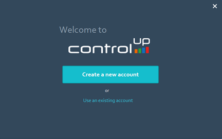 ControlUp Real-Time Console - Willkommensbildschirm