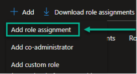 Screenshot der Azure-Applikation Windows Virtual Desktop in dem der Rollenzuweisungen eingestellt werden