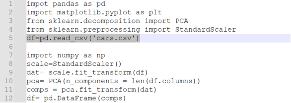 Python Skript für Laden der Daten